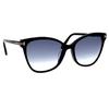 Tom Ford Womens/Ladies Ani Shiny Sunglasses