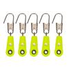 5Pcs Fishing Bobber Stopper Plastic Swivel Anti-collision Buffer Block Professional Universal Wire Protector Accessories Float Stopper Beans Fish