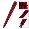 Saxophone Interior Cleaning Brush 51.8 cm Long Soft Fiber Bore Brush with Protective End Caps for After Practice Moisture and Dust Care Needs
