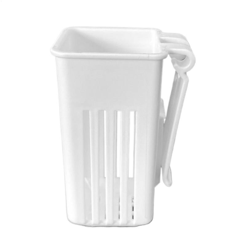 Wiszący pojemnik na rośliny do akwarium Plastikowe haki do akwarium Kubki do sadzonek Koszyki do sadzonek Praktyczne pudełko na doniczki do akwarium Dekoracja do akwarium