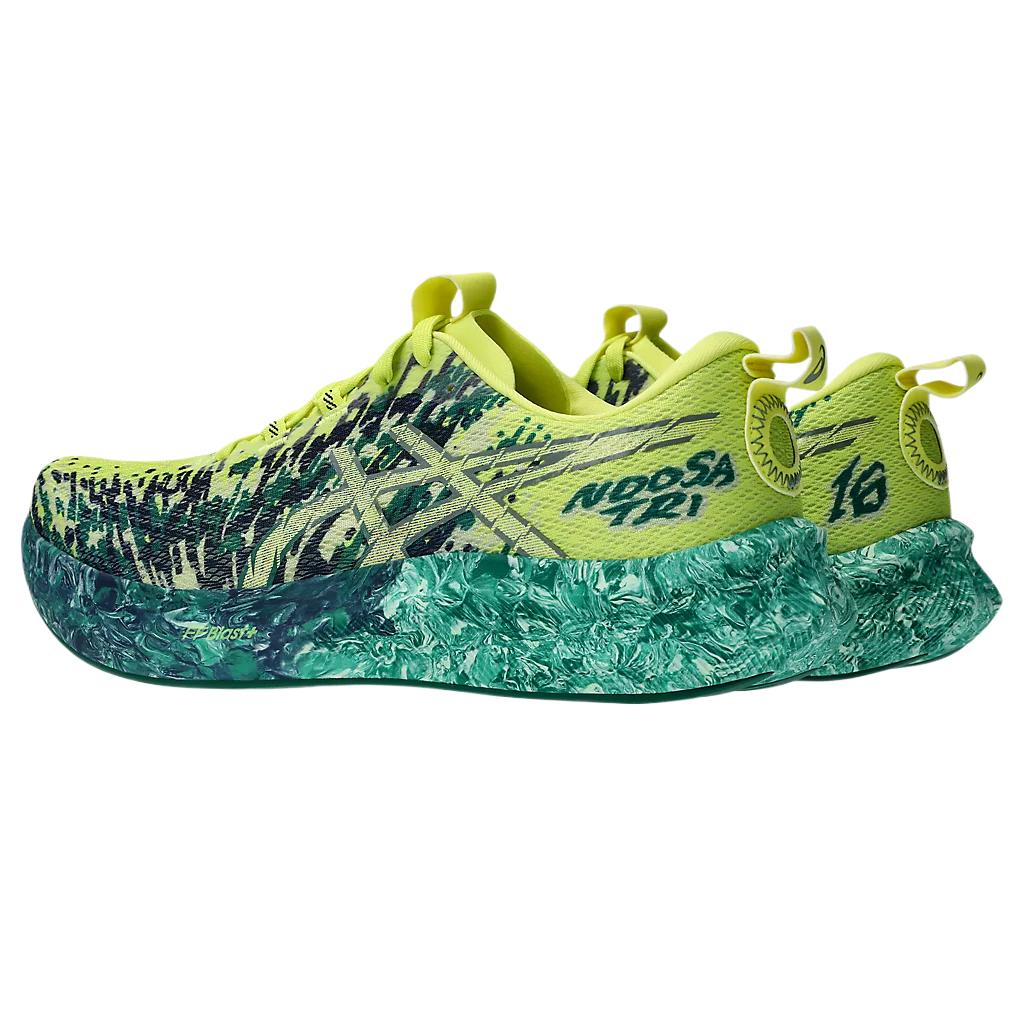 New Asics NOOSA TRI 16 Abrasion Resistant Low Top Running Shoes Men's Lime Green 1011B872-752