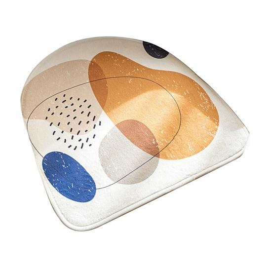 Pernă pentru scaun în formă de U Pernă antiderapante din spumă cu memorie Confort maxim pentru ameliorarea durerii Husă îngroșată pentru scaunul din spate