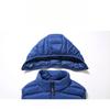 Men's Hooded Vest, Cold-Proof, Thickened, Korean Style, Slim Fit, Sleeveless Vest