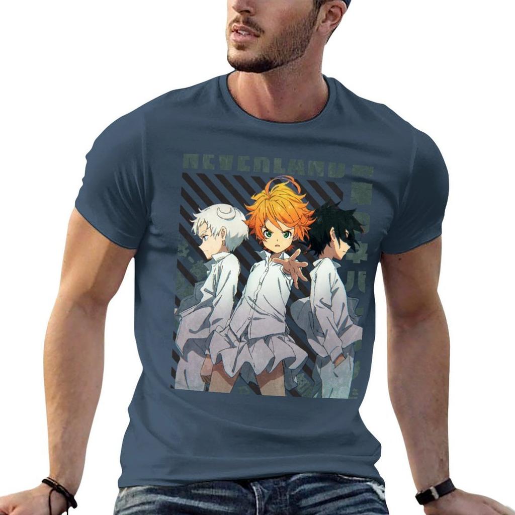 The Promised Neverland TShirt Work Basic Short Sleeve Top