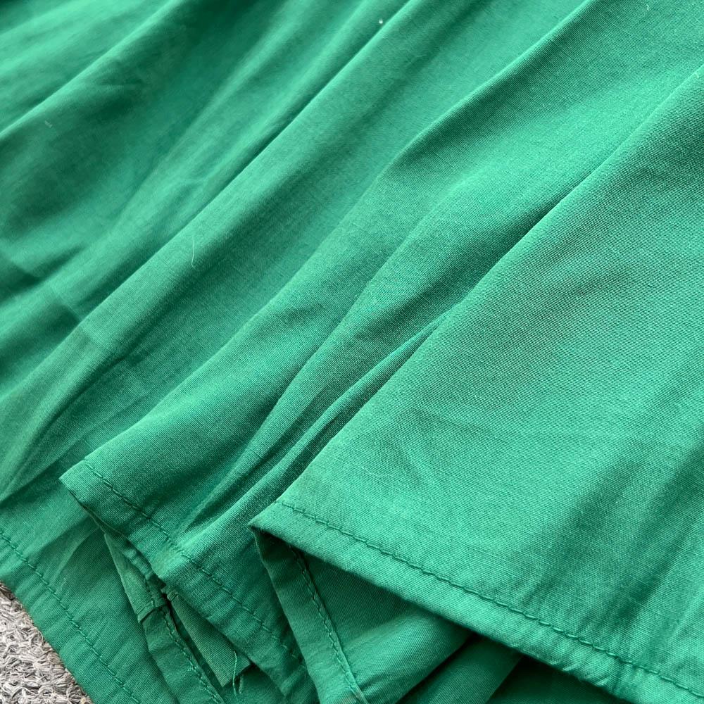 Women's Retro Embroidery Heavy Work Waist Cinching Single Button Ele Long Dress