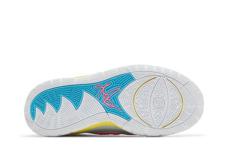 Kids' Sneakers Nike Kyrie 6 90s (GS) White/Opti Yellow-Digital Pink-Blue Fury