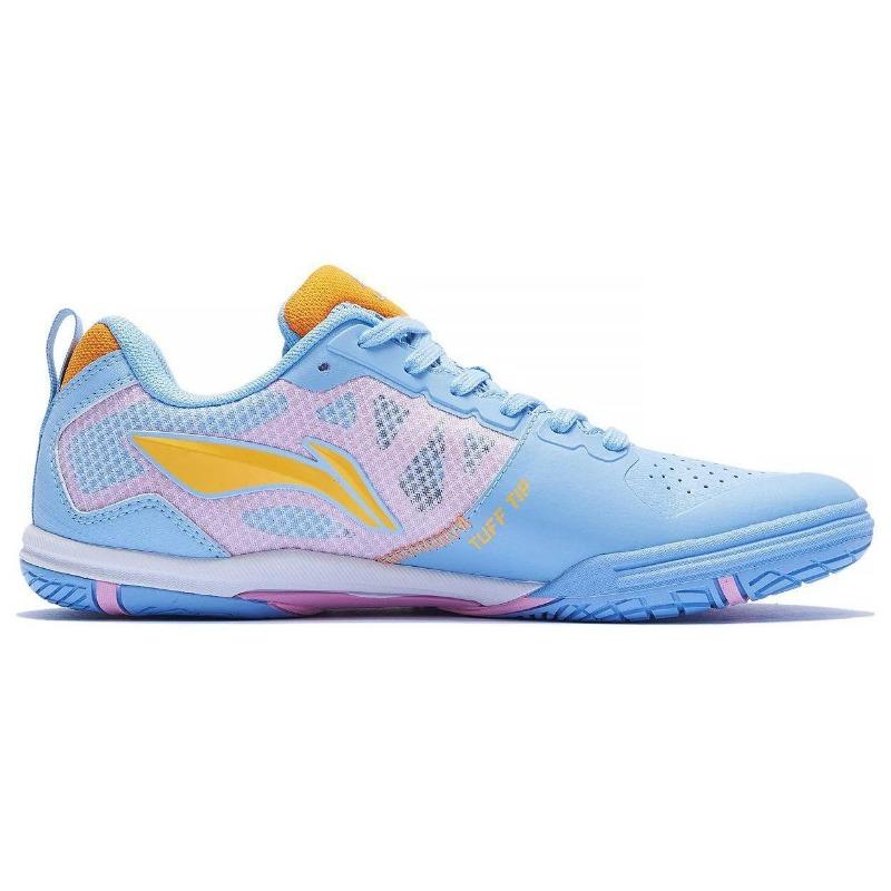 Li-Ning Table Tennis Hawk Eye 2.0 Pro Unisex Training Shoes Blue Pink Orange APPT009-3