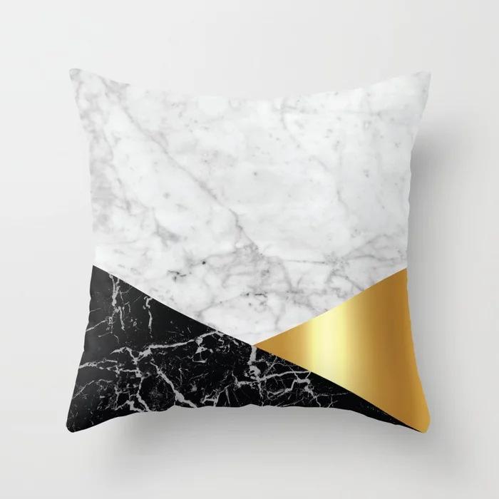 New Modern Minimalist Geometric Printed Pillowcase Home Sofa Cushion Pillowcase