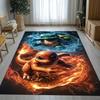 Charizard Charmander Pokemon Living Room Non-Slip Area Rug Soft Carpet for Bedroom Kids Playroom Sofa,Home Decor Doormat Gift