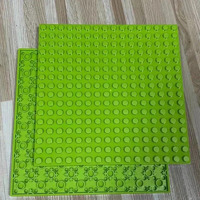 1Piece Double-Sided Base Plate 16X16 Dots Construction Blocks 91405 Build Parts Moc Blocks Baseplate Idea House Construction Board