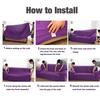Velvet Sofa Covers for Living Room L Shaped Sofa Cover Strechable Sofa Slipcover  1/2/3/4 Seat Cushion Couch Cover