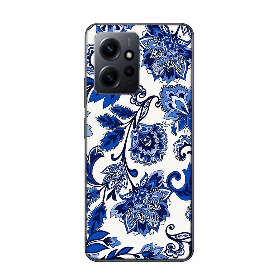 Blue white Porcelain Pattern Phone Case For Redmi Note 14 15 Pro 5G 13 12 Pro Plus 11 11T 11E 11S 10 Pro 10S 9 9S Cover Cell Cle