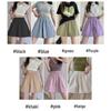 High-Waisted Cotton Linen A-Line Shorts - Petite, Casual, Slimming, Wide-Leg, Summer Wear for Women
