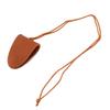 2PCS Portable Glasses Clips PU Leather Eyeglasses Holder Sunglasses Storage Sleeve for Outdoor Travel
