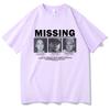Suspense Horror Movie The Blair Witch Project Missing Mugshot Tshirt Men Women Fashion Vintage Tshirt Male Pure Cotton T Shirts