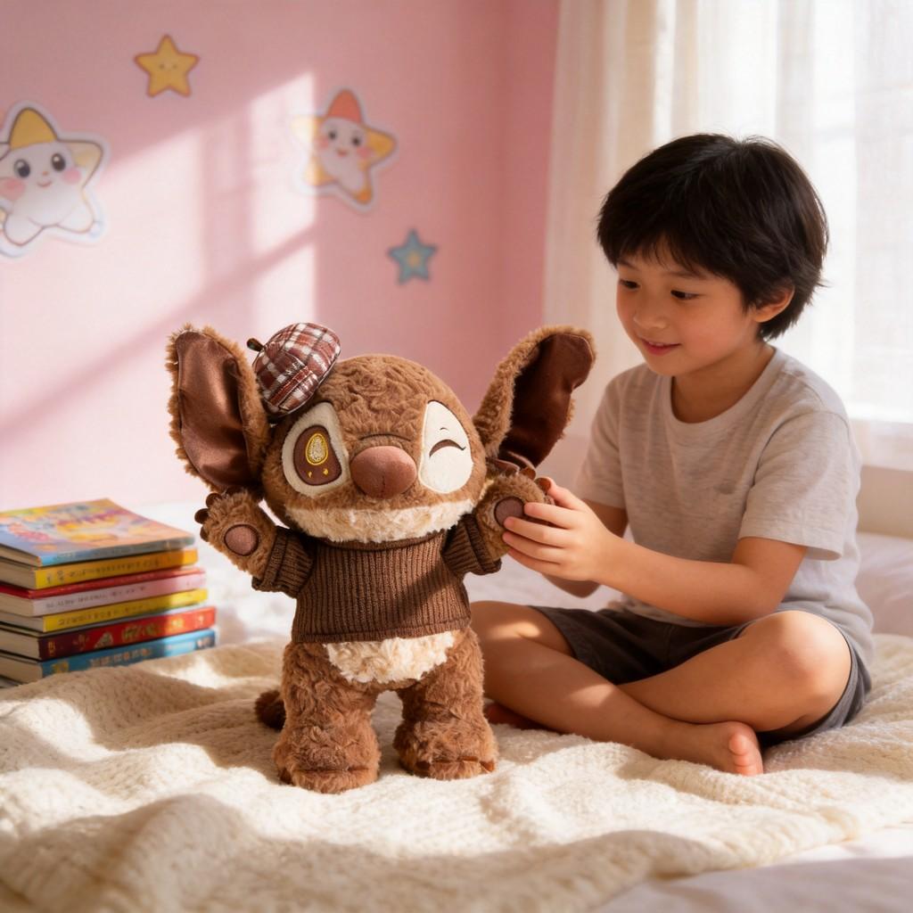 Stitch Plush Toy With Pp Cotton Filling For Collectible Gift For Kids And Adults