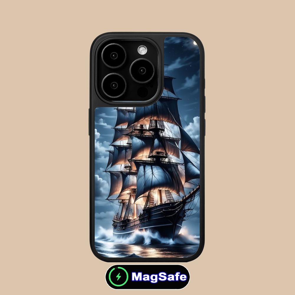Pirate Corsair Mobile Phone Case for iPhone 17 16 15 14 13 12 11 Air Pro Max Plus Magsafe Matte Surface Colorful Cover Luxury