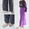 Ballet flats, pumps for women, cushioned, flat, round toe, ribbon, large and small sizes, cute and stylish, black, R-4006
