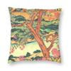 View In Gueniji Ukiyoe Pillowcase Polyester Linen Velvet Pattern Zip Decorative Pillow Case Room Cushion Case