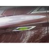 For Lincoln MKX 2016-2018 Silver Aluminum Fender Side Air Outlet Cover Trim 2PCS
