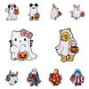 Fun Cartoon Animal Pumpkin Enamel Pin - Perfect Halloween Decoration & Gift for Backpacks or Clothing