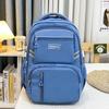 Casual Backpack Versatile For Primary And Secondary School Students Lightweight Backpack For Both Men And Women Multi-Compartment Stylish School Bag