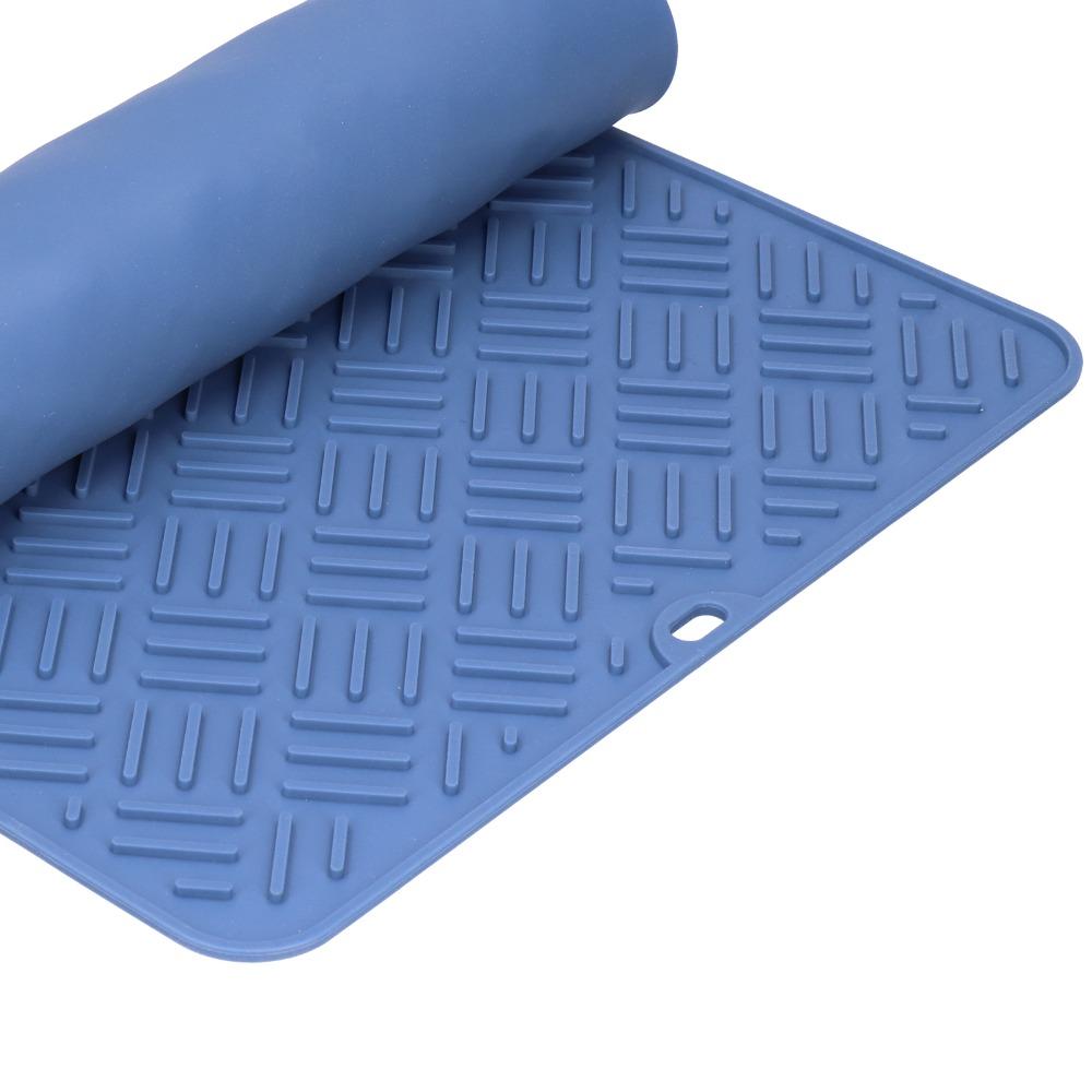 Multiple Optional Color Draining Mat Sink Anti-slip Cushion Countertop Anti-wet