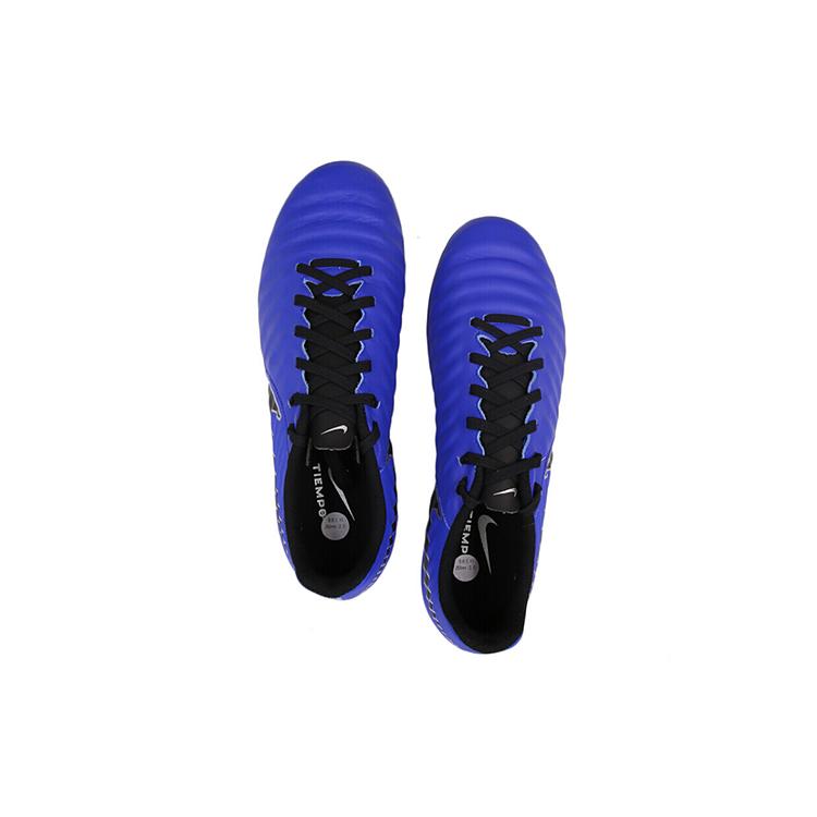 Nike Tiempo Legend 7 AG Artificial Ground Cushioning Slip Resistant Abrasion Resistant Soccer Shoes Men's Blue Black (Unisex) Soccer Shoes