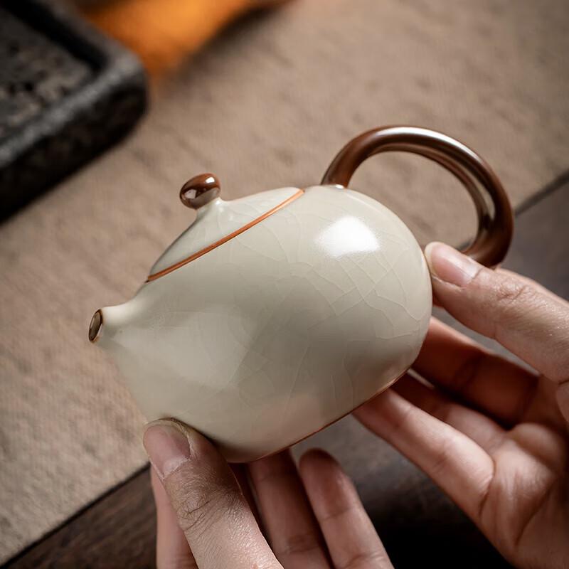 Ru Kiln Xishi Ceramic Teapot
