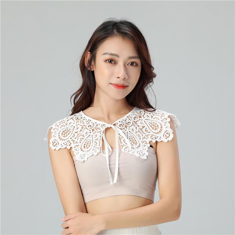Shawl, Lace False Collar, Openwork False Collar, Girly Accessory, Small Shawl, Small Stand-up Collar