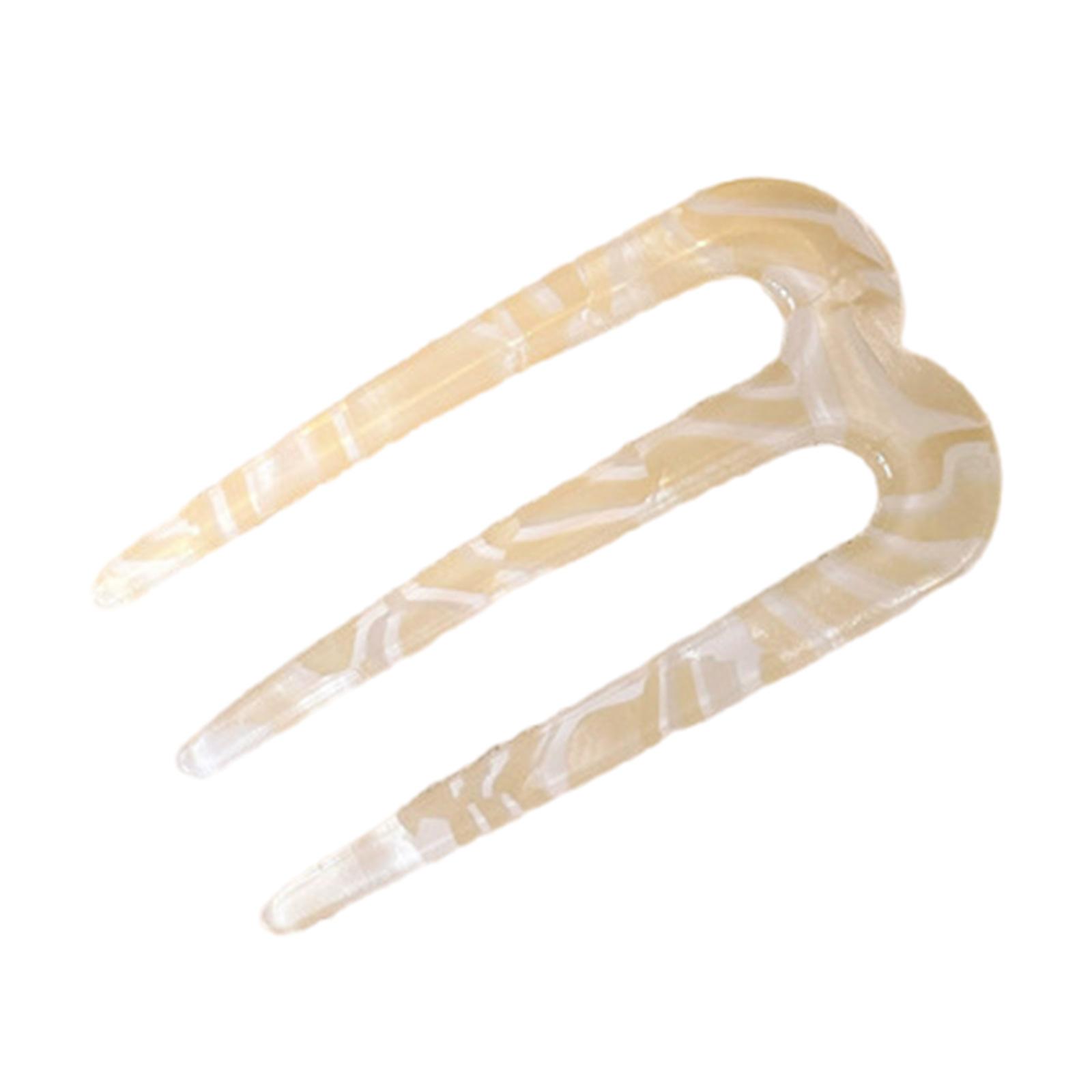 

Элегантная ацетатная филигранная заколка для волос Буяо для девочек, древнекитайская шпилька, традиционная декоративная заколка ханбок для косплея бежевый