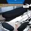 3D atmungsaktiv für Sitzbezug Motorrad Moped Roller Anti-Rutsch-Kissen für Sitz
