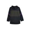 Nike Windproof Colorblock Outdoor Jacket Men Outerwear Black Purple AQ2294-010