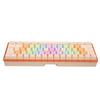 61 Keys Mechanical Keyboard RGB Backlight Colorful Keycaps   Wired Mechanical Keyboard for Gaming   Work