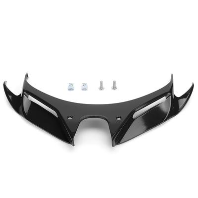Front Fairing Aerodynamic Windshield Wing Cover Fits for Kawasaki Ninja 250 400 2018 2020Black