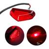 Weatherproof Motorcycle LED Braking Lamp Rear Light Quick Release Installation High Luminosity Design for Various Bikes