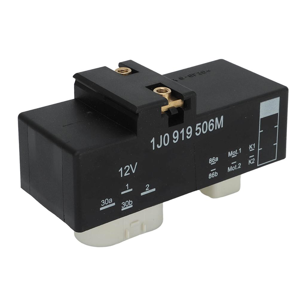 Radiator Fan Control Relay 1J0919506M 12V Regulator Cooing Coolant Fan Control Switch Unit for A3 S3