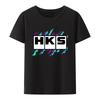 Hks Vintage Popular Tagless Modal Print T Shirt Creative Street Fashion Short-sleev Leisure Tees Novelty Breathable Camisetas