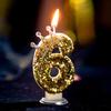 Creative Crown Birthday Number Candles - Adult & Kids Cake Decoration Topper