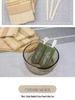 Colorful Wooden Popsicle Sticks for DIY Crafts, Children's House Models, and Architectural Materials.