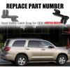 2PCS Hood Safety Catch Snap, Hood Clips Compatible with Toyota Sequoia 2001-, Tundra 2000-2013, 69759-0C010