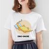 Cute Cartoon T Shirt Women Hip Hop Harajuku Funny Graphic T Shirt Kpop Crop Short