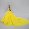 Handgefertigtes Hochzeitskleid für Barbie-Puppenkleidung, Outfits, Prinzessin, Abendparty, Ball, langes Kleid, Brautkleid, 1/6 Puppen-Zubehör