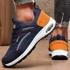 Shoes for Man Fashion Forward Multiple Color Leather Surface Waterproof Shoes Trendy Men's Anti Slip Anti Odor Running Shoes