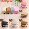 10/50pcs Party Present pouch Wedding Favors Christmas Paper Candy Boxes Kraft Gift Bag Pillow Shape