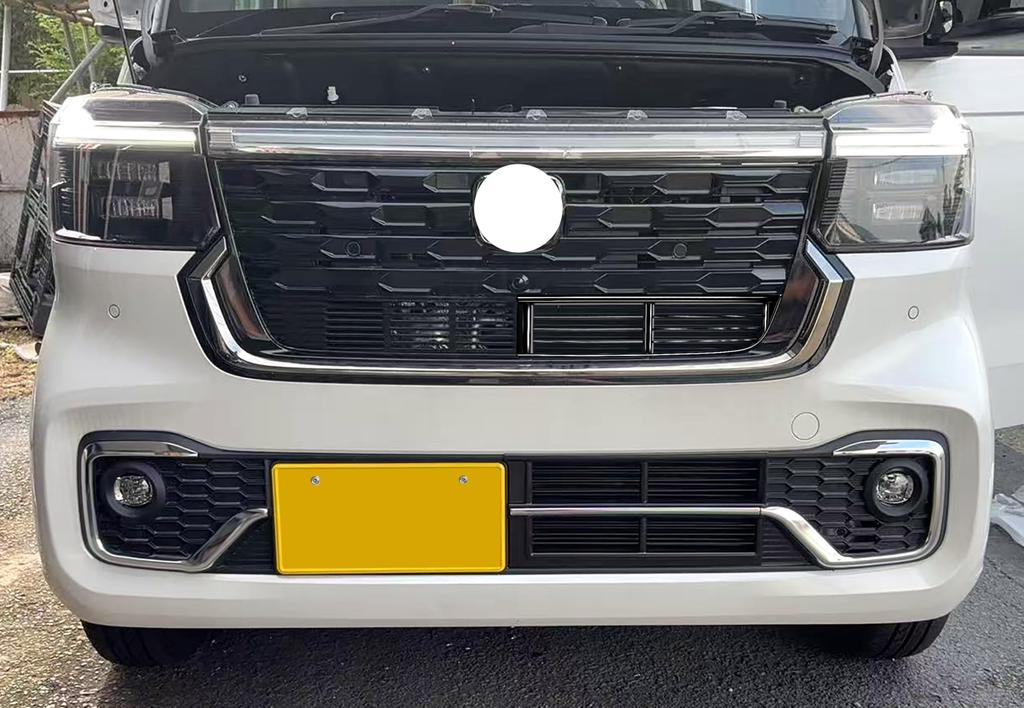 Honda New Custom JF5 JF6 Turbo Coordinate Style Front Grille Garnish Grille Guard Under Grille Cover Accessory Exterior Parts HIGH FLYING N-BOX
