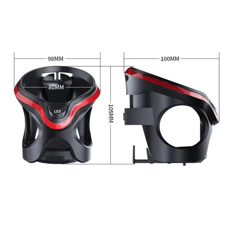 Universal Car Cup Holder with LED Multifunctional Adjustable Air Vent Beverage Holder Drink Stand for Water Bottle Coffee Can