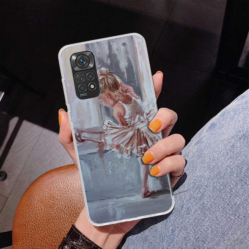 Ballerina Ballet Dancing Phnoe Case for Phnoe Case for Xiaomi Redmi Note 15 14 14S 13 Pro Plus 12 12S 11S 11E 10S 10 11T 5G Uniq