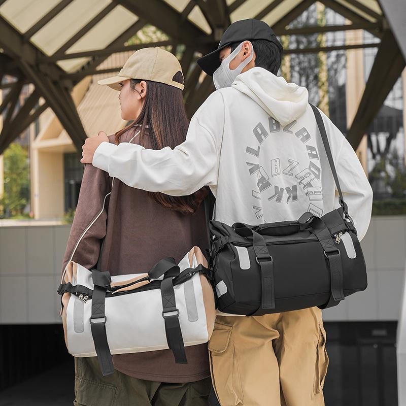 Short-haul hand-held travel bag Women's large-capacity fitness bag Men's wet and dry separation sports Boarding storage Luggage bag