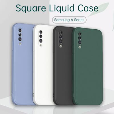 Custodia morbida protettiva per fotocamera per Samsung Galaxy A30S A50 A50S A70 Custodia per coppie in silicone liquido A 30 50 70 SE